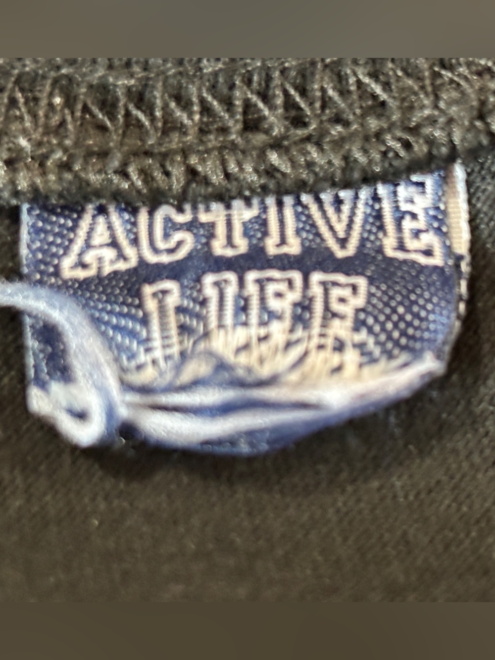 Active Life Blue and Black Apparel Tag - Picture 6 of 8